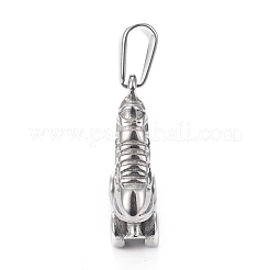 Non-Tarnish 304 Stainless Steel Pendants&nbsp;X-STAS-H110-07AS