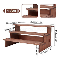 3-Tier Wood Model Toy Display Riser&nbsp;ODIS-WH0329-68A