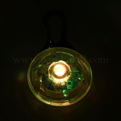 Plastic & Iron LED Collar Light&nbsp;AJEW-P080-02