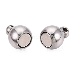 304 Stainless Steel Magnetic Clasps&nbsp;STAS-N127-05A-P