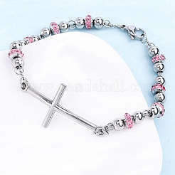 201 Stainless Steel Link Chain Bracelets&nbsp;BJEW-A032-02P-01