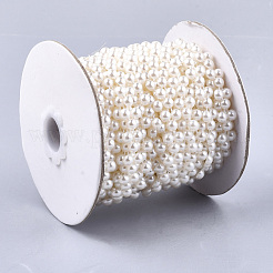 ABS Plastic Imitation Pearl Beaded Trim Garland Strand&nbsp;AJEW-S073-10