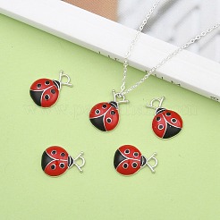 Alloy Enamel Pendants&nbsp;LS-EA466Y