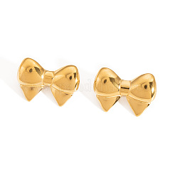 304 Stainless Steel Bowknot Stud Earrings for Women&nbsp;MP9402-2