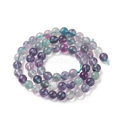 Natural Fluorite Beads Strands&nbsp;LS-G-B038-C01
