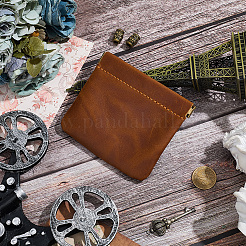Vintage Leather Shrapnel Coin Pouches&nbsp;AJEW-WH20020-450B