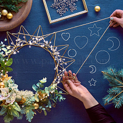DIY Woven Net/Web with Feather Making Finding Kit&nbsp;DIY-DC0001-84