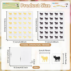 Paper Self Adhesive Cartoon Stickers&nbsp;DIY-OC0015-65