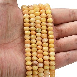 Natural White Jade Beads Strands&nbsp;G-Z111-A07