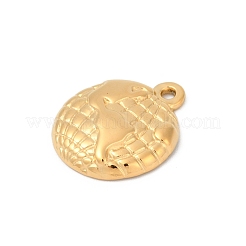 304 Stainless Steel Pendants&nbsp;STAS-L283-15G