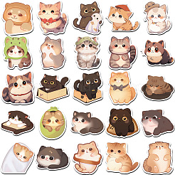 Cartoon Cat Paper Stickers&nbsp;PW-WGE7006-01