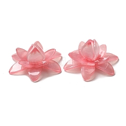 Flower Opaque Acrylic Beads&nbsp;SACR-C002-35