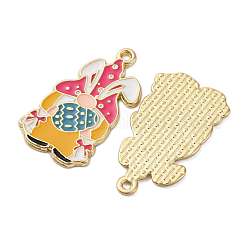 Alloy Enamel Pendants&nbsp;ENAM-V002-02-G