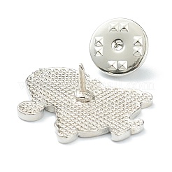 Christmas Themed Alloy Enamel Brooches&nbsp;JEWB-A001-03