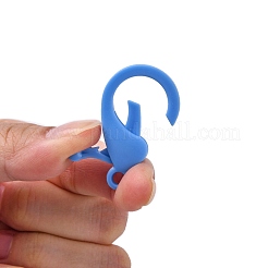 Plastic Lobster Claw Clasps&nbsp;X-KY-ZX002-M-B