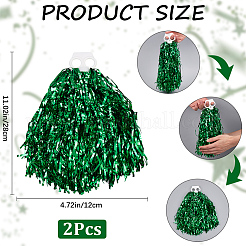 PET Cheerleading Pom Poms Cheerleading Hand Flowers&nbsp;AJEW-CN0007-30