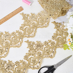2.6 Yards Flower Lace Trim&nbsp;OCOR-WH20003-16B