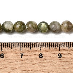 Natural Green Lepidolite Beads Strands&nbsp;G-K350-B01-6mm