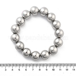 Brass Beaded Sretch Bracelets for Women&nbsp;BJEW-G736-13P