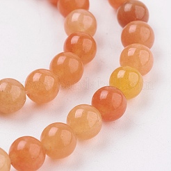 Natural Red Aventurine Beads Strands&nbsp;X-GSR023
