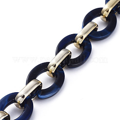 Handmade CCB Plastic Cable Chains&nbsp;AJEW-JB00682-08