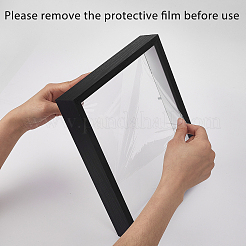 MDF Composite Wood Photo Frame Stand for Dried Flower&nbsp;LS-DJEW-WH0028-057A