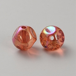 Plating Acrylic Beads&nbsp;LS-OACR-WH20006-01A