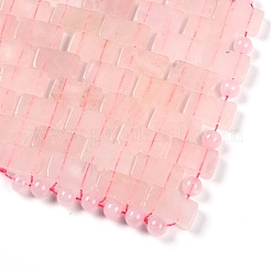 Natural Rose Quartz Woven Eye Mask&nbsp;AJEW-P074-11C
