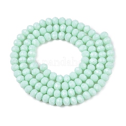 Opaque Solid Color Imitation Jade Glass Beads Strands&nbsp;EGLA-A044-P3mm-D14