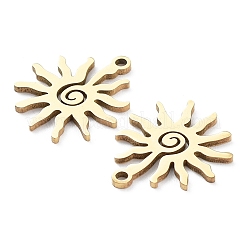 Ion Plating(IP) 304 Stainless Steel Pendants&nbsp;STAS-D046-07G-1