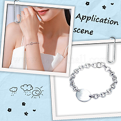 2Pcs 2 Styles 925 Sterling Silver Spring Gate Rings&nbsp;STER-BBC0006-46