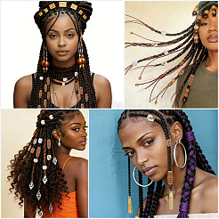 1Bag Plastic Hair Braiding Tool&nbsp;FIND-PA0001-57
