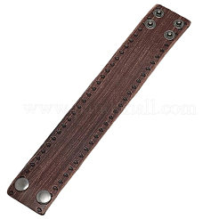 Cowhide Cord Bracelets&nbsp;BJEW-WH20003-12A-01