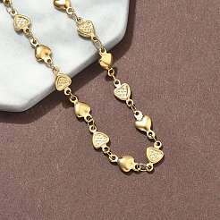 304 Stainless Steel Link Bracelets&nbsp;BJEW-Z132-01G