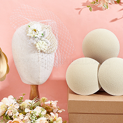 EVA Cloth Round Fascinator Hat Base for Millinery Magic&nbsp;AJEW-WH0248-846A