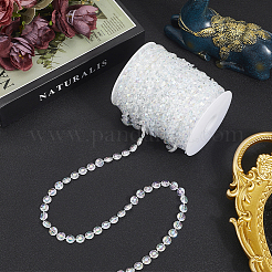 1Roll AB Color Butterfly ABS Plastic Beads Ribbons&nbsp;OCOR-SP0001-24