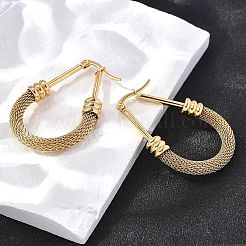 201 Stainless Steel Hoop Earrings&nbsp;EJEW-Q026-15G-A