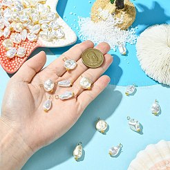65Pcs 13 Styles ABS Plastic Imitation Pearl Pendants&nbsp;PALLOY-CJ00169