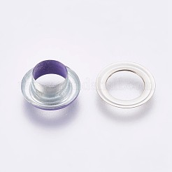 Iron Grommet Eyelet Findings&nbsp;IFIN-WH0023-E01