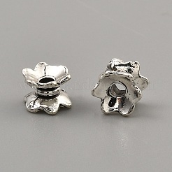Tibetan Style Alloy Bead Caps&nbsp;FIND-WH0291-09C-AS