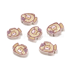 Handmade Polymer Clay Cabochons&nbsp;CLAY-B005-11C