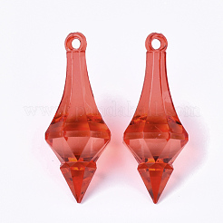 Transparent Acrylic Pendants&nbsp;TACR-S133-027