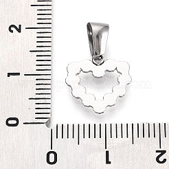 303 Stainless Steel Pendants&nbsp;STAS-Q110-13P