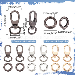 Alloy Clasps Sets&nbsp;FIND-PH0018-31