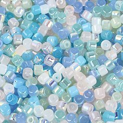 FGB Imitation Jade Colours Glass Seed Beads&nbsp;SEED-Q040-07A-C06
