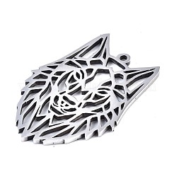 Non-Tarnish 304 Stainless Steel Pendants&nbsp;X-STAS-T059-24P