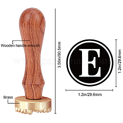 1Pc Golden Tone Brass Stamp Head&nbsp;DIY-CP0007-80E
