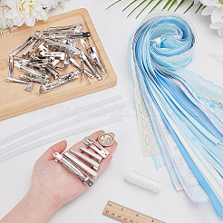 DIY Iron Hair Accessories Making Kit&nbsp;DIY-WR0004-44B