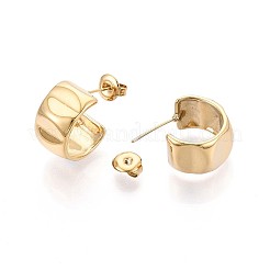 304 Stainless Steel Stud Earrings&nbsp;EJEW-N059-09G