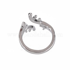 Branch Cuff Finger Rings for Girl Women&nbsp;RJEW-S038-197